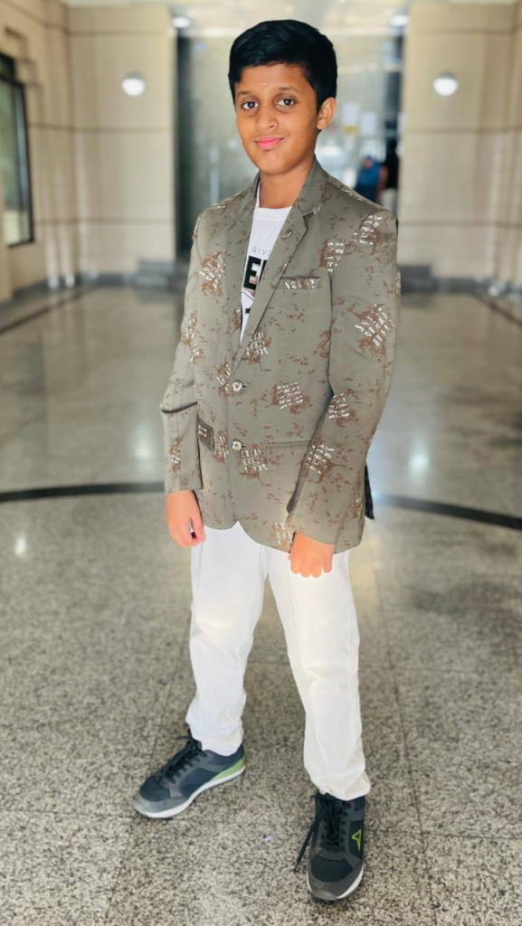 Brilliant kid of the month from UAE-August 2024- Sharath