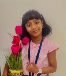Brilliant kid of the month from UAE-July 2024- Dhani